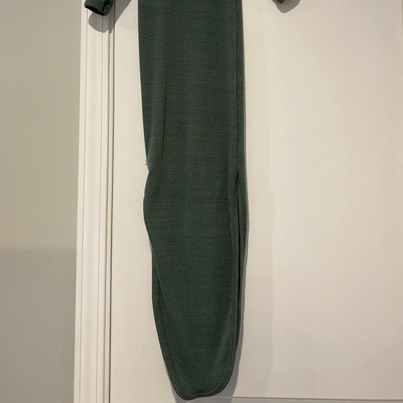 Childhoods Clothing Ribbed Knotted Sleeper. Balsam color. Size 0-3. Brand New. - Picture 3 of 3